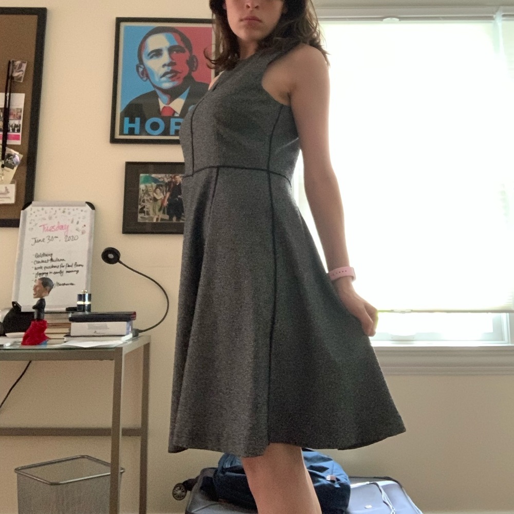 Gray H&M dress🤍